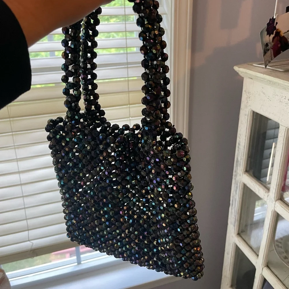 Free People beaded iridescent bag - Picture 4 of 4